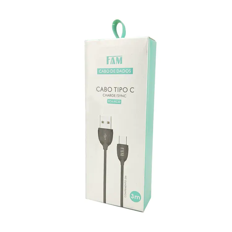 CABO 3M USB TYPE C FAM - Imagem: 1