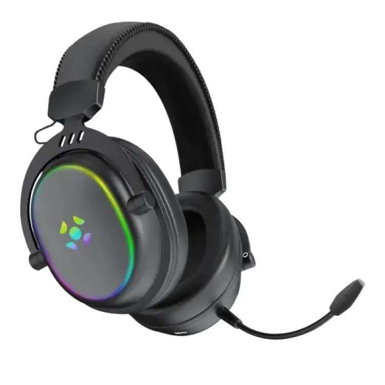 HEADSET GAMER WIRELESS FORTREK WIN AIR 50MM PRETO - Imagem: 2