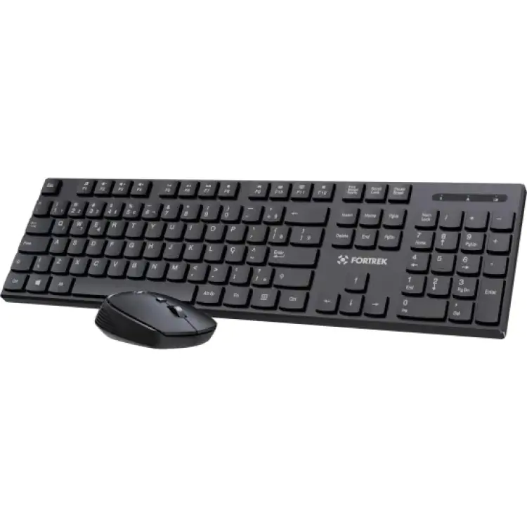 KIT TECLADO E MOUSE FORTREK CW11 WIRELESS - Imagem: 3