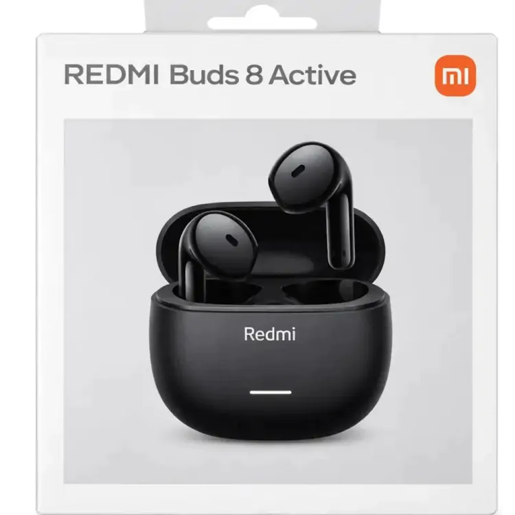 FONE DE OUVIDO REDMI BUDS 8 ACTIVE BLUETOOTH PRETO - Imagem: 3