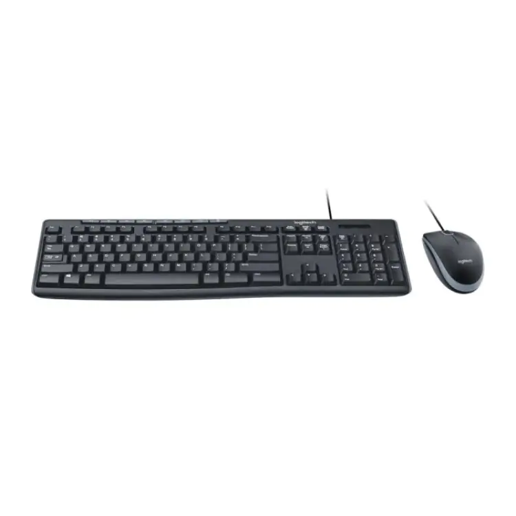 KIT TECLADO E MOUSE LOGITECH MK200 COM FIO - Imagem: 1