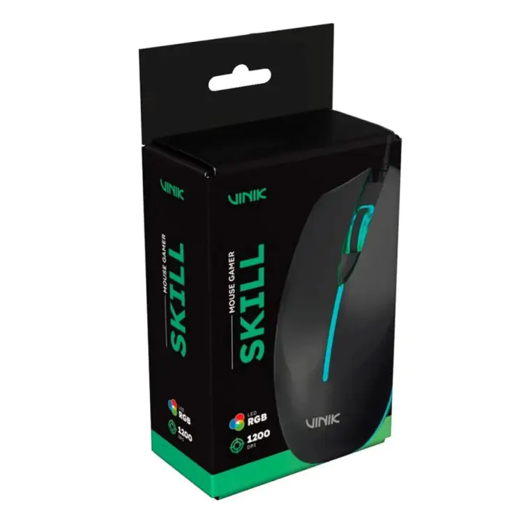 MOUSE GAMER VINIK RICKIE 1500DPI RGB - MGRKRGB - Imagem: 2