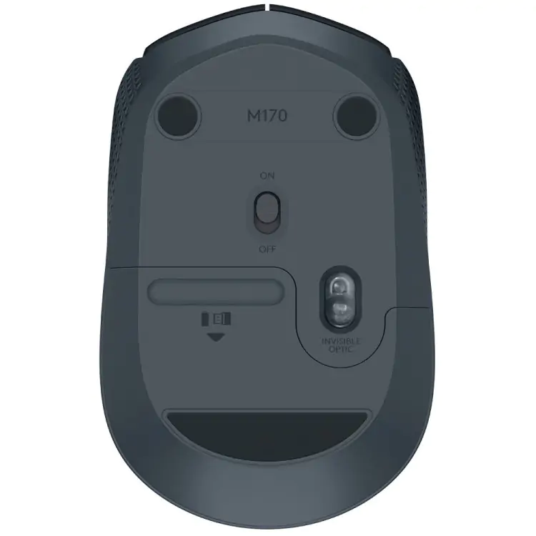 MOUSE SEM FIO LOGITECH M170 NANO GRAFITE USB WIRELESS - Imagem: 6