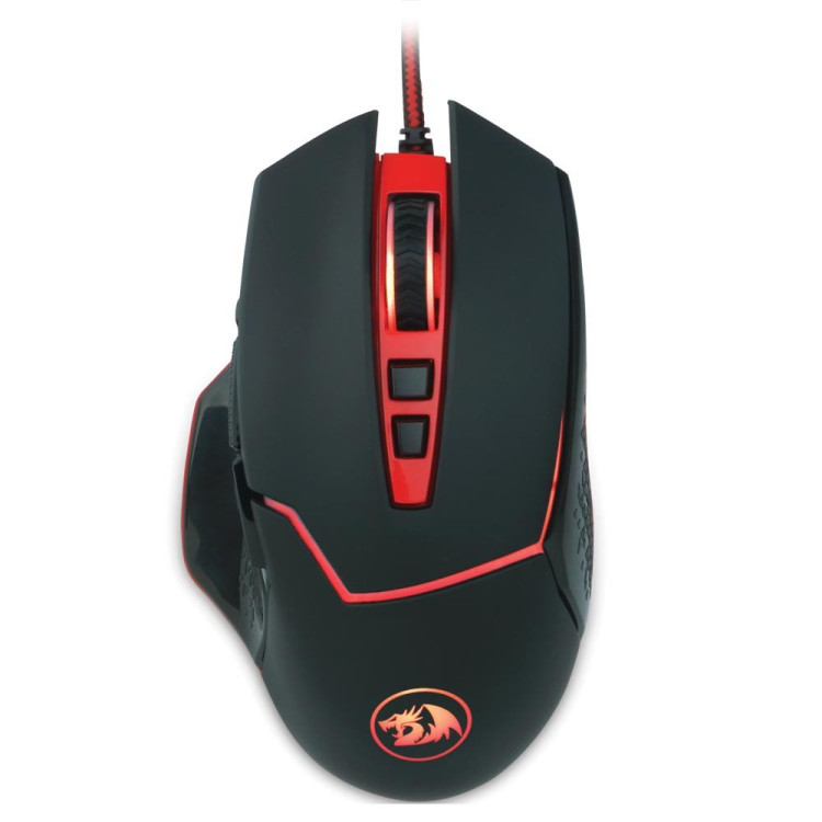 MOUSE GAMER REDRAGON INSPIRIT 2 PRETO USB LED RGB M907 - Imagem: 1