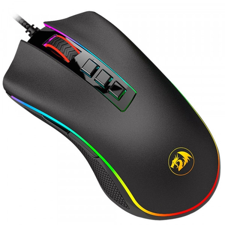MOUSE GAMER REDRAGON COBRA M711 PRETO USB LED RGB - Imagem: 1