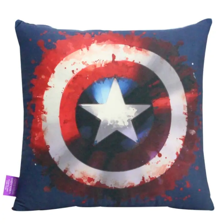 ALMOFADA VELUDO ZONA CRIATIVA SUPER SOLDIER 40X40CM - Imagem: 1
