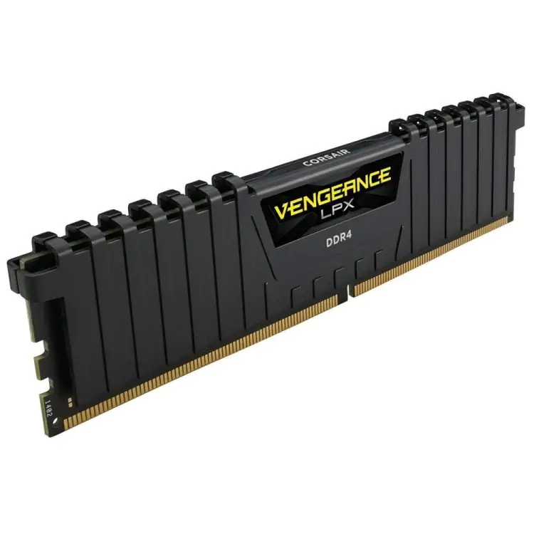 MEMORIA 8GB DDR4 2400MHZ CORSAIR VENGEANCE LPX PRETO CMK8GX4M1A2400C16 - Imagem: 1