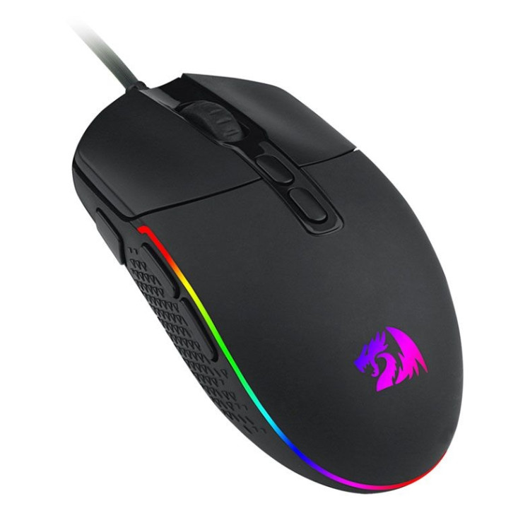 MOUSE GAMER REDRAGON INVADER M719-RGB PRETO USB LED RGB - Imagem: 2