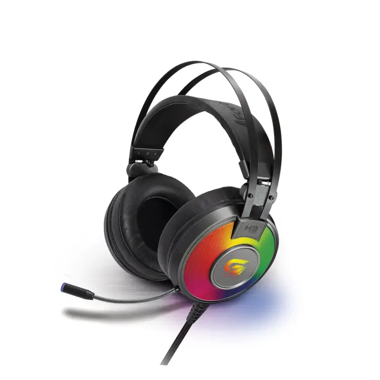 HEADSET GAMER FORTREK H3 PLUS 7.1 USB LED RGB - Imagem: 1