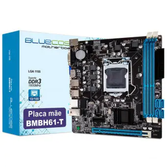 PLACA MÃE BLUECASE BMBH61-T INTEL LGA 1155 DDR3 MINI ITX