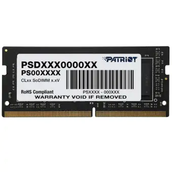 MEMÓRIA NOTEBOOK 4GB DDR4 2666MHZ PATRIOT SIGNATURE PSD44G266681S