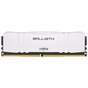 MEMÓRIA 8GB DDR4 3000MHZ CRUCIAL BALLISTIX WHITE BL8G32C16U4W