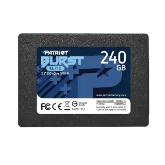 SSD SATA 240GB PATRIOT 320/450MB/S PBE240GS25SSDR