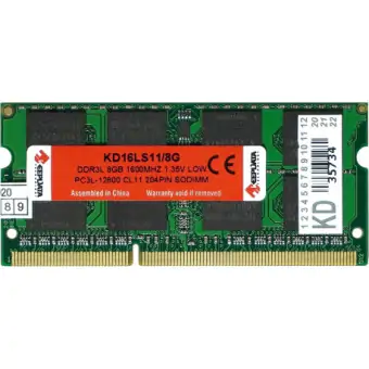 MEMÓRIA NOTEBOOK 8GB DDR3L 1600MHZ KEEPDATA KD16LS11/8G
