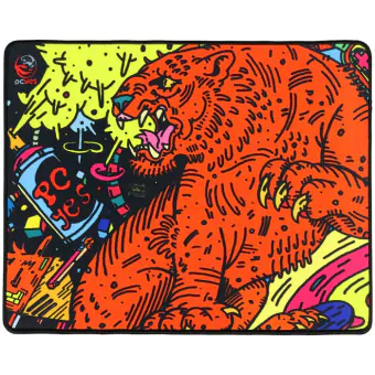 MOUSE PAD GAMER PCYES TIGER MED 50X40CM PMT50X40