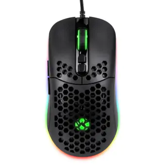 MOUSE GAMER VINIK VK VOID PRETO USB LED RGB MGV100P