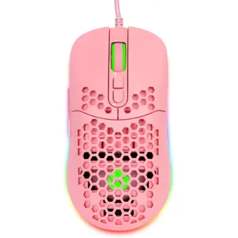 MOUSE GAMER VINIK VK VOID ROSA USB LED RGB MGV100R