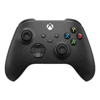 CONTROLE XBOX CARBON BLACK SERIES X/S/ONE/ANDROID/IOS/PC ONE PRETO WIRELESS/USB QAT-0001
