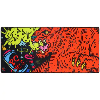 MOUSE PAD GAMER PCYES TIGER 90X42CM PMT90X42