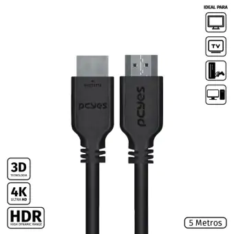 CABO HDMI 5M PCYES 2.0V COBRE PHM20-5