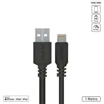 CABO USB 2.0(M) X LIGHTNING(M) PCYES PUALP-01