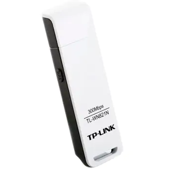 ADAPTADOR WIRELESS USB TP-LINK TL-WN821N 300MBPS