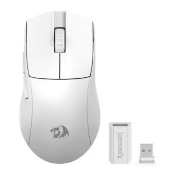 MOUSE GAMER REDRAGON KING PRO BRANCO
