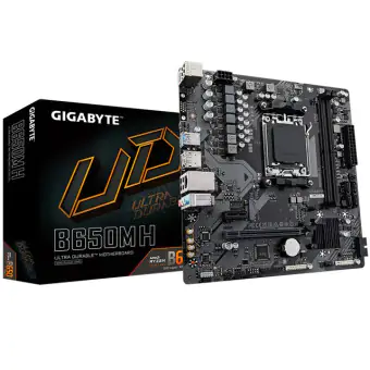 PLACA MÃE GIGABYTE B650M H AMD SOCKET AM5 DDR5 MICRO ATX