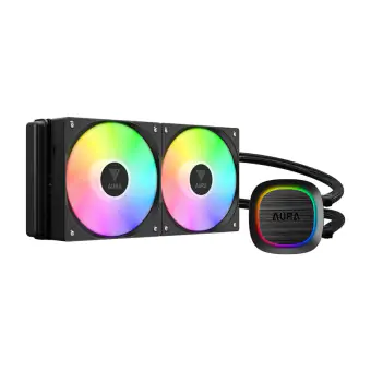 WATER COOLER GAMDIAS AURA GL 240 V2 240MM ARGB INTEL/AMD PRETO