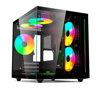 GABINETE GAMER C3TECH AQUARIO MT-G810 PRETO