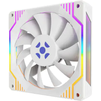 COOLER FAN FORTREK FROSTY RAINBOW BRANCO