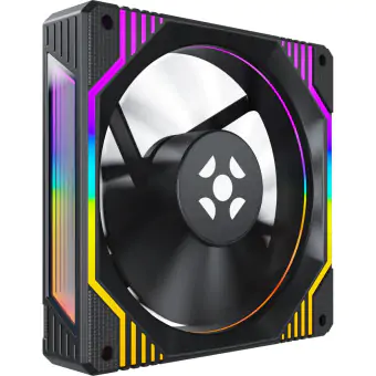 COOLER FAN FORTREK FROSTY RAINBOW PRETO