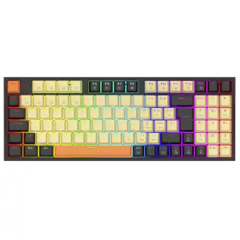 TECLADO GAMER MECANICO REDRAGON KITAVA RGB SWITCH BROWN K636CLO-RGB