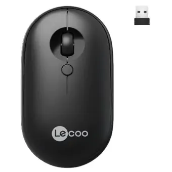 MOUSE SEM FIO LECCO WS212 PRETO USB WIRELESS