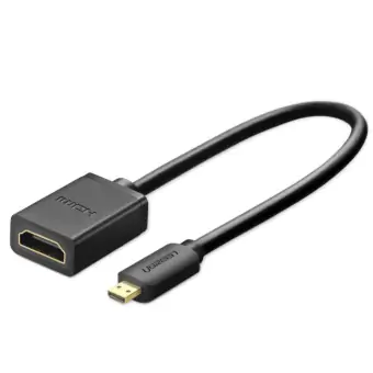 CABO ADAPTADOR MICRO HDMI PARA HDMI FEMEA 2.0 FEMEA UGREEN