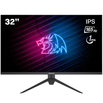 MONITOR GAMER 32 REDRAGON OMBRA QUAD HD IPS 1MS 165HZ DP/ HDMI GMQ3222SUC
