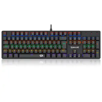 TECLADO GAMER MECÂNICO REDRAGON VALHEIM RAINBOW USB LED RAINBOW SWTICH BROWN