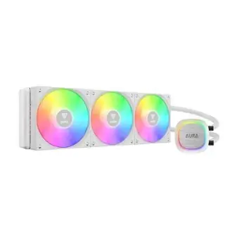 WATER COOLER GAMDIAS AURA GL 360 V2 360MM ARGB INTEL/AMD BRANCO