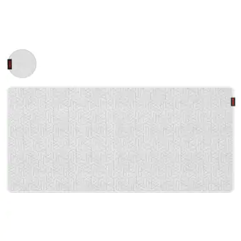 MOUSE PAD GAMER MAZE EXTENDED WHITE GHOST 900X420MM - PMM90X42WG