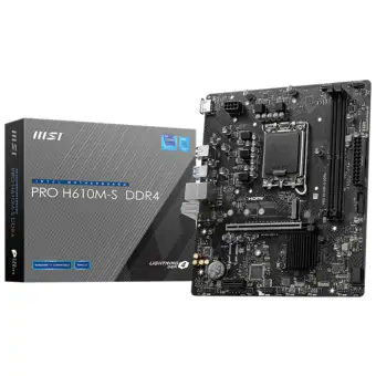 PLACA MÃE LGA 1700 MSI H610M S INTEL DDR4 MICRO ATX