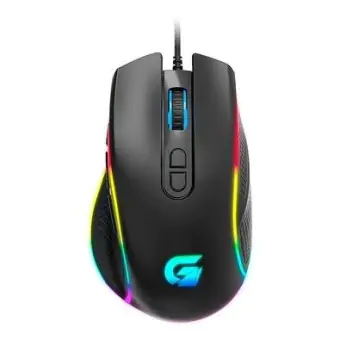 MOUSE GAMER FORTREK CRUISER 12000 DPI RGB PRETO
