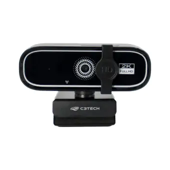 WEBCAM C3TECH WB-200BK QHD 2K USB PRETO