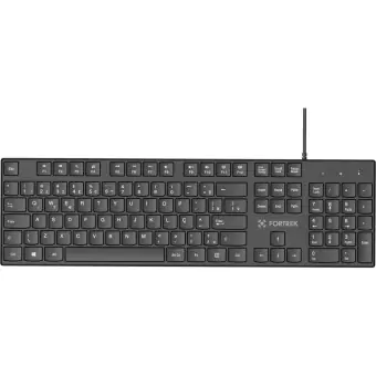 TECLADO OFFICE FORTREK K15 SLIM USB