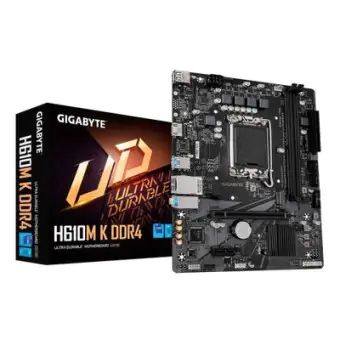 PLACA MÃE GIGABYTE H610M-K INTEL LGA 1700 DDR4 MICRO ATX