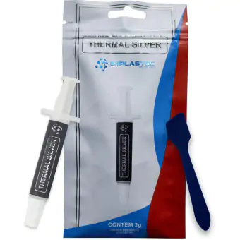 PASTA TÉRMICA IMPLASTEC THERMAL SILVER 2G IMPLASTEC