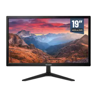 MONITOR 19 LED 60HZ HDMI VGA PRETO MYMAX