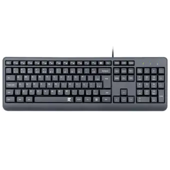 TECLADO OFFICE REDRAGON MEMBRANA FULL SIZE ABNT2 PRETO BK-7092 PT