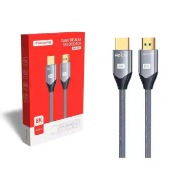 CABO HDMI GAMER 1.5M 2.1 8K 60HZ/4K 120HZ TOMATE MHD-8001