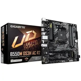 PLACA MÃE AM4 GIGABYTE B550 DS3H AC R2 WIFI DDR4