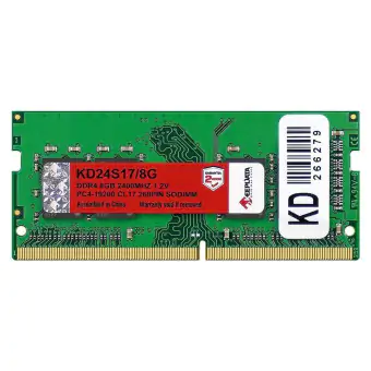 MEMÓRIA NOTEBOOK 8GB DDR4 2400MHZ KEEPDATA DDR4 KD24S17/8G